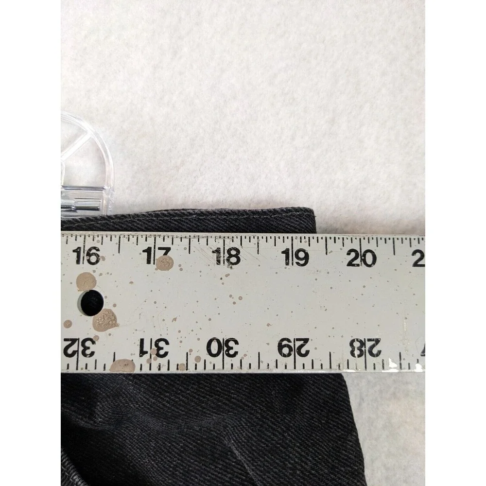 Levis 505 Mens Jeans Size 40 x 32 Cotton Black